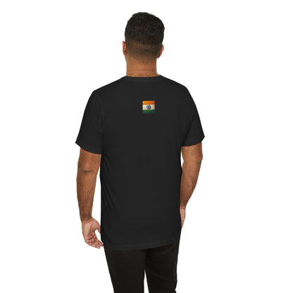 India Cricket Legends T-Shirt Tricolor Design with Top Indian Cricket Stars