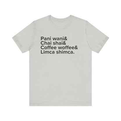 Indian Beverages Ampersand shirt