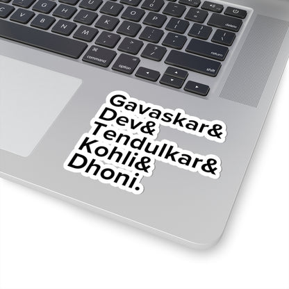 Cricket Legends Kiss-Cut Stickers
