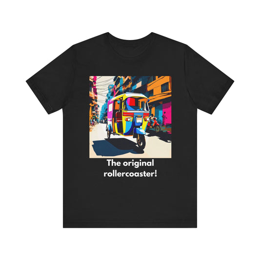 Colorful Auto Rickshaw Tee - The Original Rollercoaster!