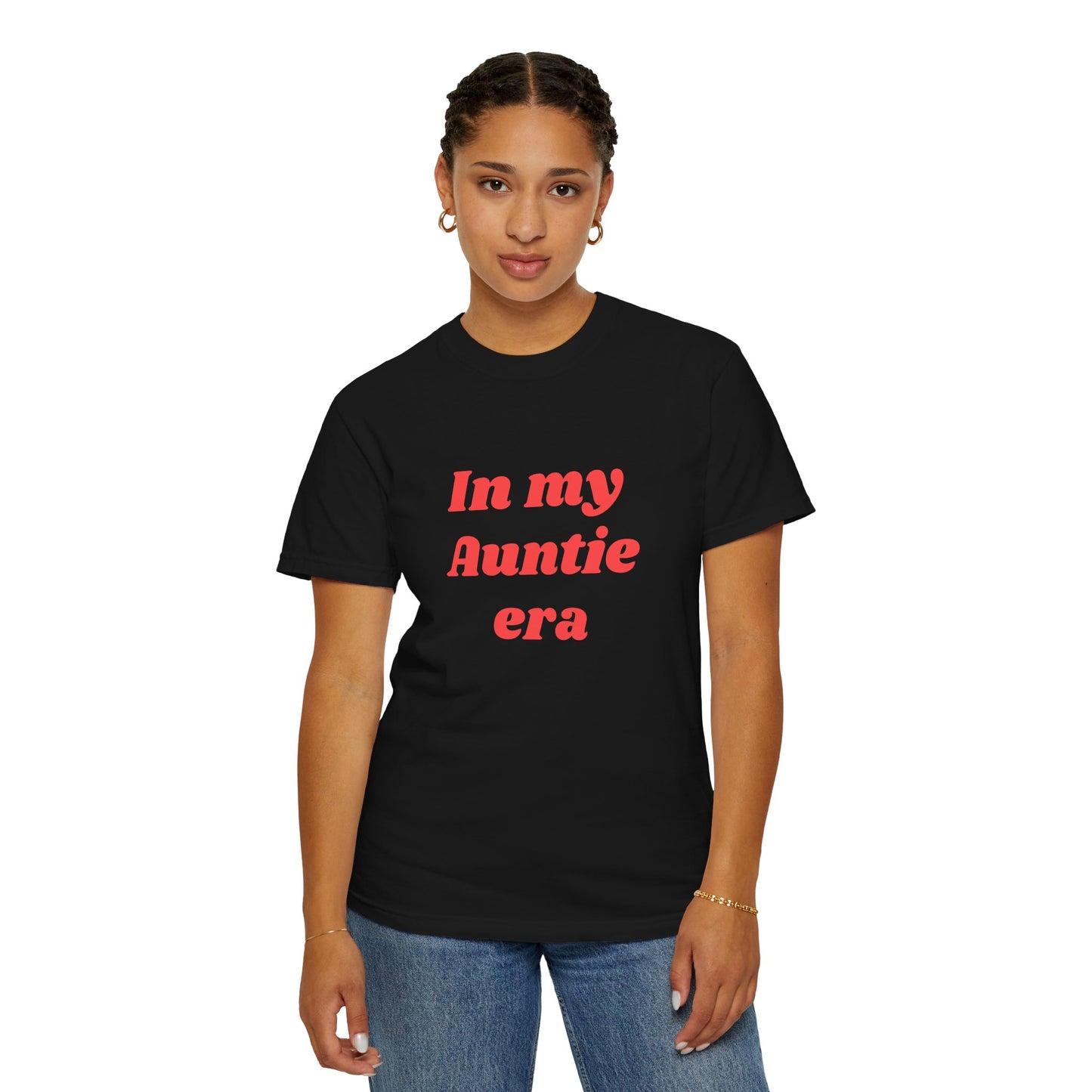 In My Auntie Era T-Shirt — Funny Aunt Shirt, Gift for New Aunts & Auntie Life