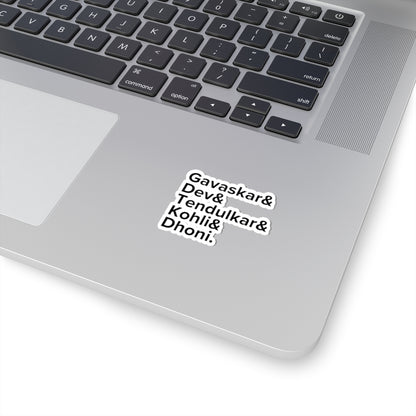 Cricket Legends Kiss-Cut Stickers