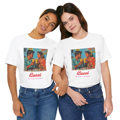 Lassi is For Lovers Romantic T-shirt