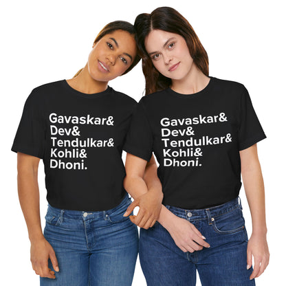 India Cricket Legends T-Shirt